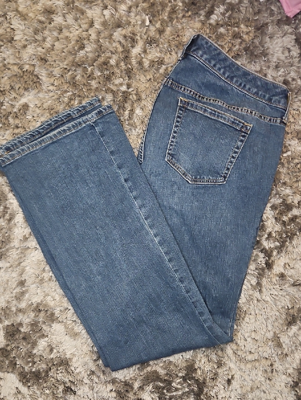 torrid Women's Relaxed Boot Blue Denim Jeans